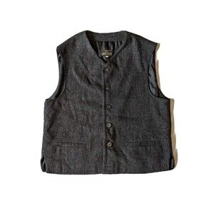 Colorful Fleck Tweed Shooting Hunting WOOL blend Waistcoat Vest Men XL